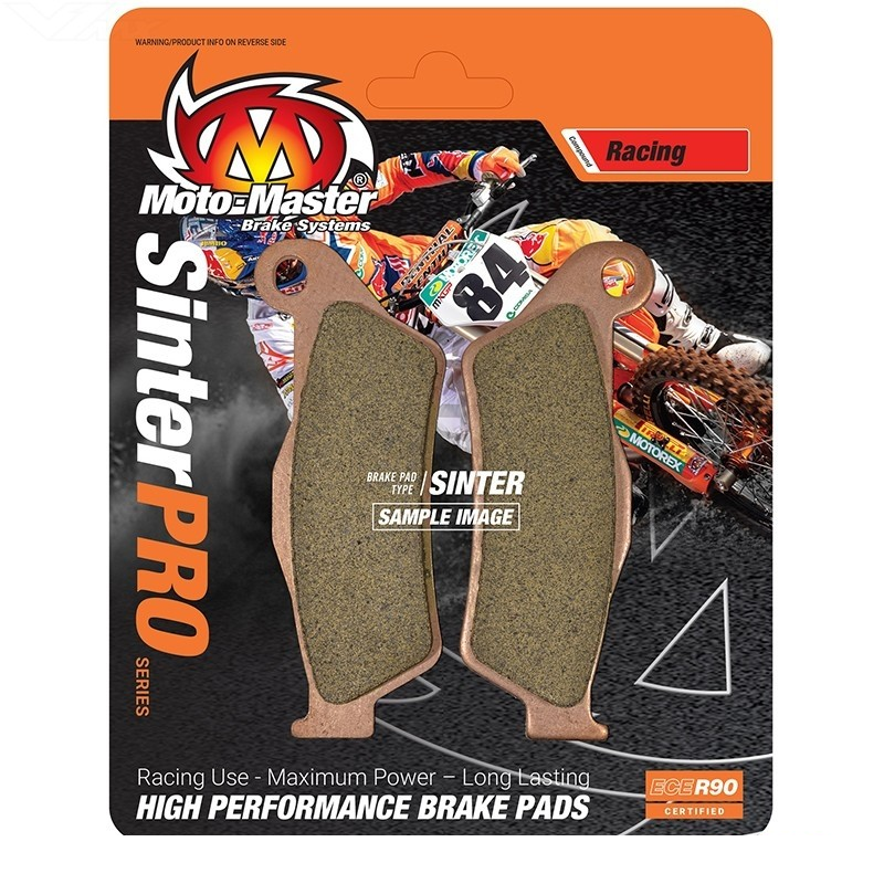 MotoMaster Brake Pads - Front - Sintered Metal - SinterPro - Yamaha