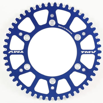 TMV aluminium achtertandwiel blauw - KTM / GasGas / Husqvarna / Beta
